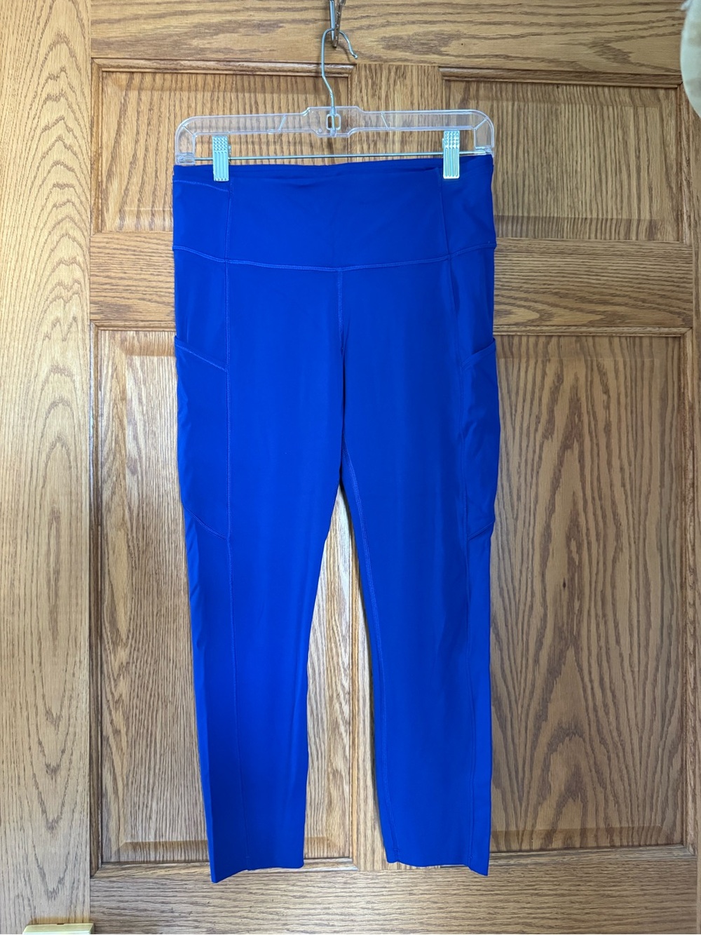 lululemon athletica Bright Royal Blue High-Rise Crop Leggings
